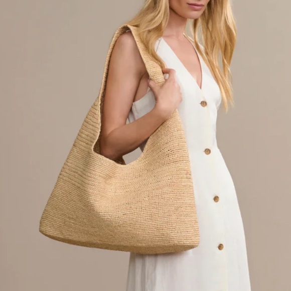 Jenni Kayne Handbags - Jenni Kayne Raffia Isla Bag Tote